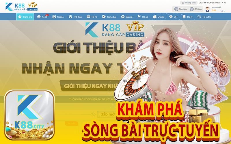 Khám Phá Sòng Bài Trực Tuyến