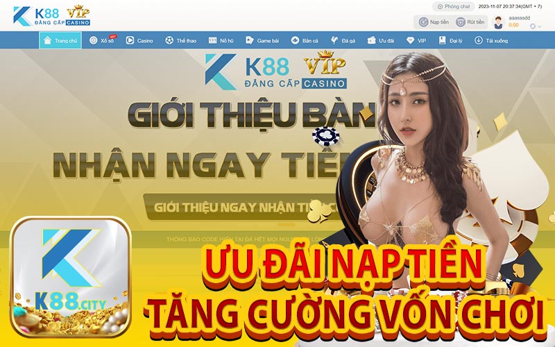 Ưu Đãi Nạp Tiền Tăng Cường Vốn Chơi